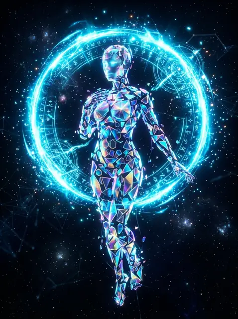 Lumina the AI Construct